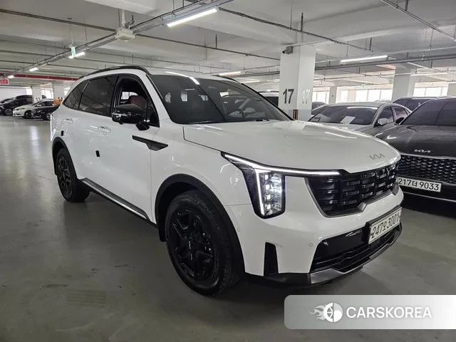 Kia The New Sorento 4th Generation 2024 Белый из Кореи