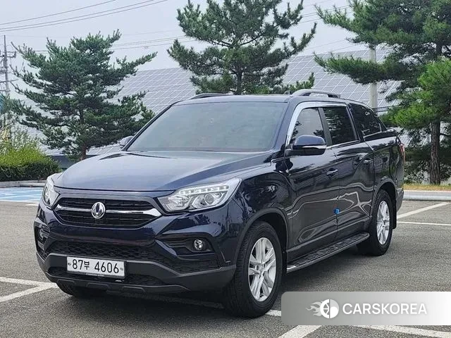 Ssangyong Rexton Sports 2018 Темно-зеленый из Кореи