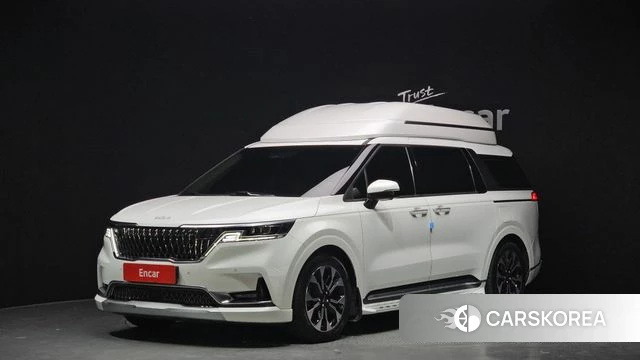 Kia Carnival 4th generation 2021 Белый из Кореи