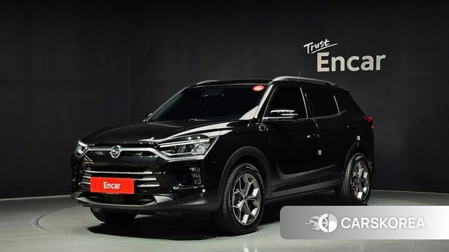 Ssangyong Beautiful Korando 2022 Черный из Кореи
