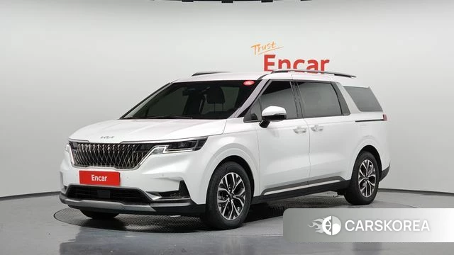 Kia Carnival 4th generation 2023 Белый из Кореи
