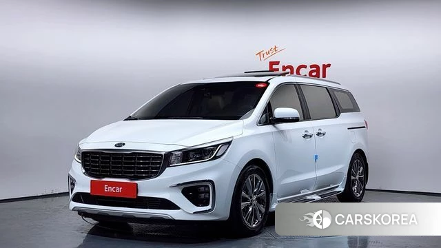 Kia The New Carnival 2019 Белый из Кореи