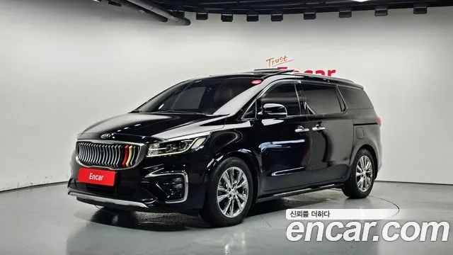 Kia The New Carnival 2019 Черный из Кореи