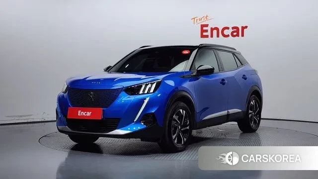 Peugeot e-2008 second generation 2021 Синий из Кореи