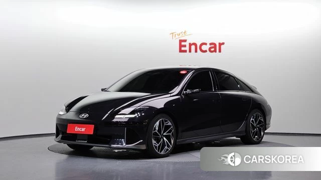 Hyundai Ionic 6 2023 Черный из Кореи