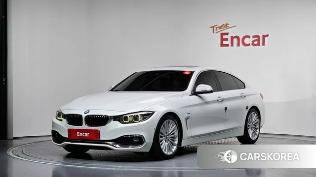 BMW 4 Series (F32) 2018 Белый из Кореи
