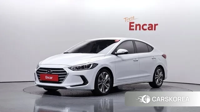 Hyundai Avante AD 2018 Белый из Кореи