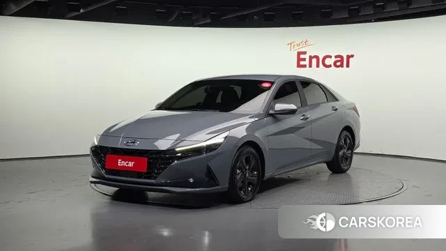 Hyundai Avante Hybrid (CN7) 2020 Светло-серебряный цвет из Кореи