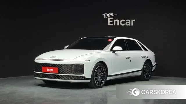 Hyundai Grandeur Hybrid (GN7) 2023 Белый из Кореи