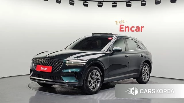 Genesis GV70 2022 Темно-зеленый из Кореи