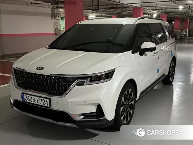 Kia Carnival 4th generation 2021 Жемчужный цвет из Кореи