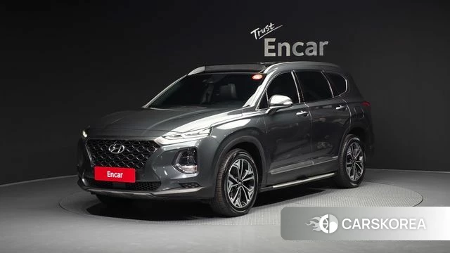Hyundai Santa Fe TM 2018 Серый из Кореи