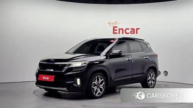 Kia Seltos 2020 Черный из Кореи