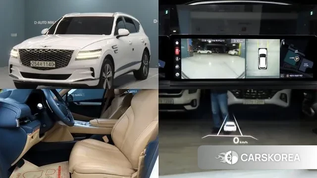 Genesis GV80 2021 Белый из Кореи