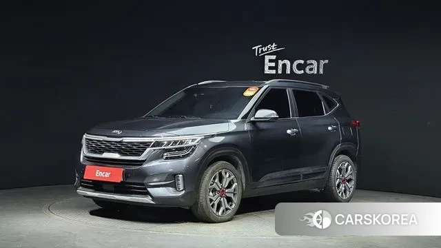 Kia Seltos 2019 Серый из Кореи