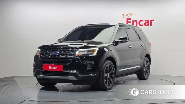 Ford Explorer 2019 Черный из Кореи
