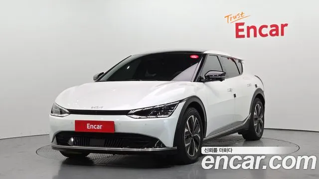 Kia EV6 2023 Белый из Кореи