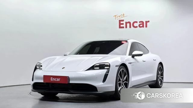 Porsche Taycan 2024 Белый из Кореи