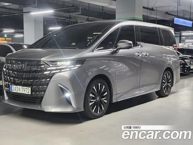 Toyota Alphard 4th Generation 2023 Серый из Кореи