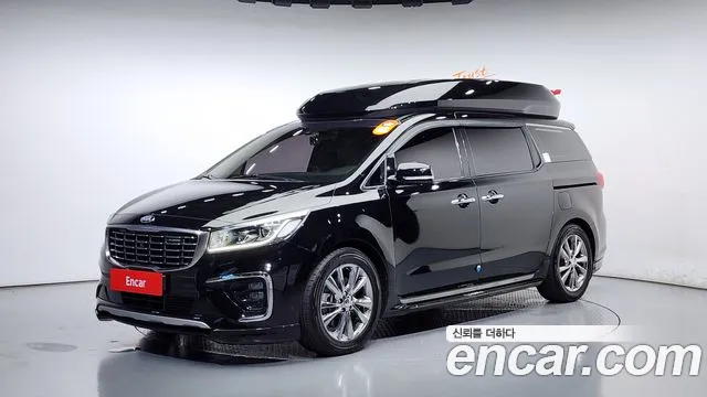 Kia The New Carnival 2019 Черный из Кореи