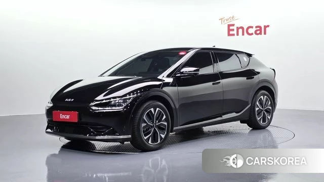 Kia EV6 2023 Черный из Кореи
