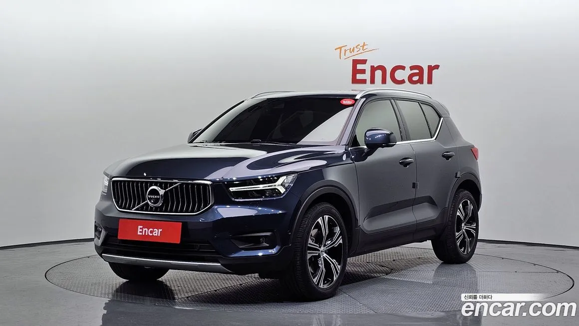 Volvo XC40 2021 Синий из Кореи