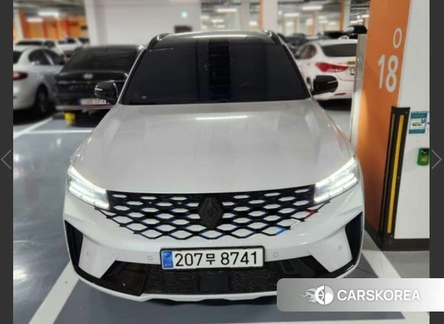 Renault Korea (Samsung) Grand Coleos 2025 Белый из Кореи