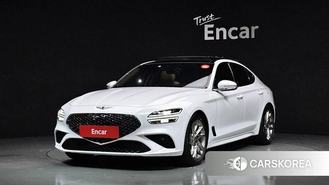 Genesis The New G70 2021 Белый из Кореи
