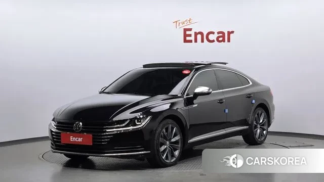 Volkswagen Arteon 2020 Черный из Кореи
