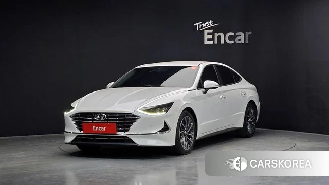 Hyundai Sonata (DN8) 2019 Белый из Кореи