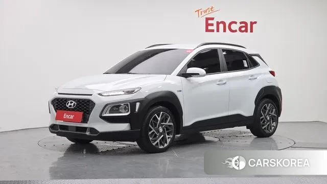 Hyundai Kona Hybrid 2020 Белый из Кореи