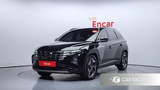 Hyundai Tucson Hybrid (NX4) 2023 Черный из Кореи