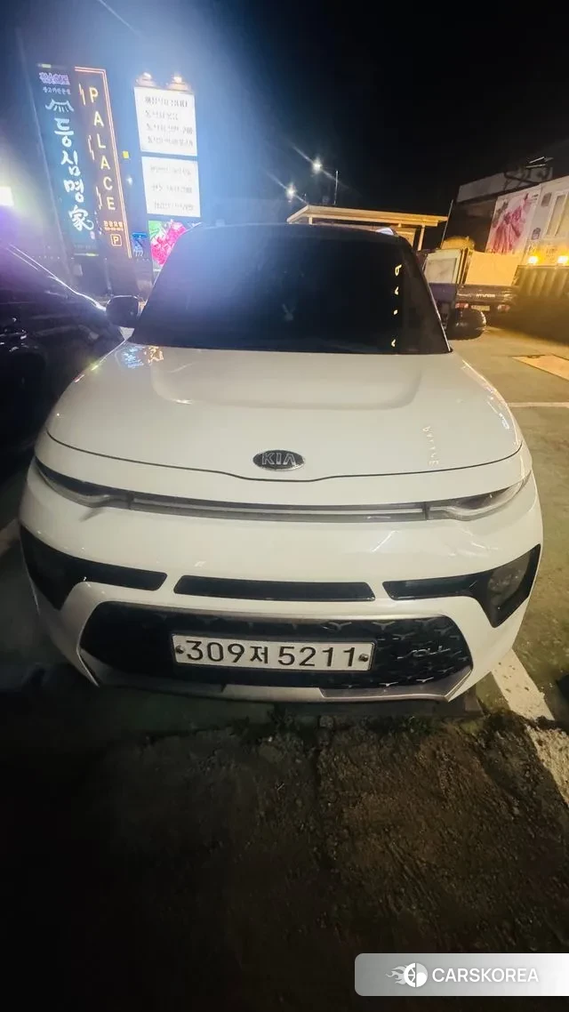 Kia Soul Booster 2019 Белый из Кореи