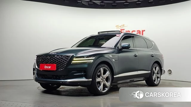 Genesis GV80 2020 Темно-зеленый из Кореи