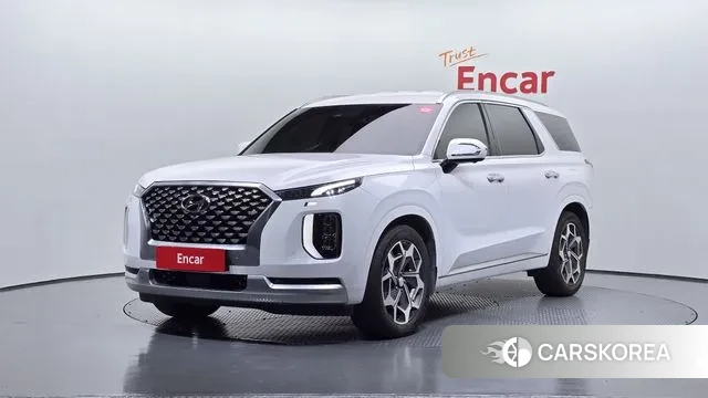 Hyundai Palisade 2021 Белый из Кореи