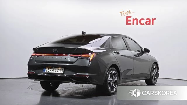 Hyundai Avante (CN7) 2021 Серый из Кореи