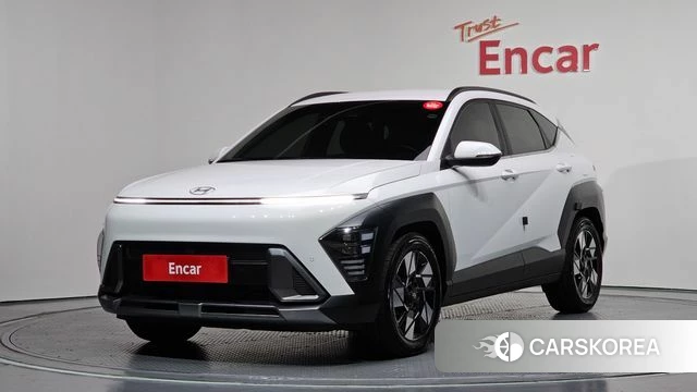 Hyundai Kona Hybrid (SX2) 2023 Белый из Кореи