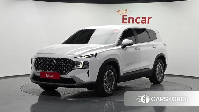 Hyundai The New Santa Fe 2022 Белый из Кореи