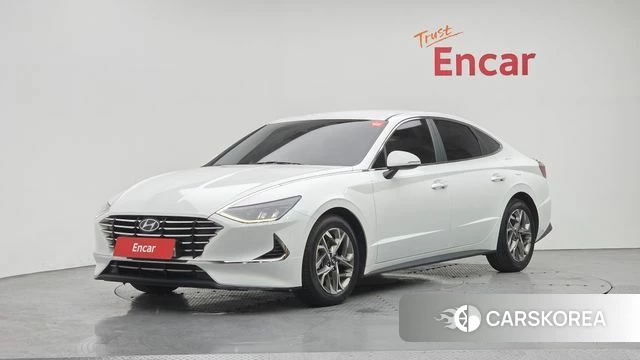 Hyundai Sonata (DN8) 2021 Белый из Кореи