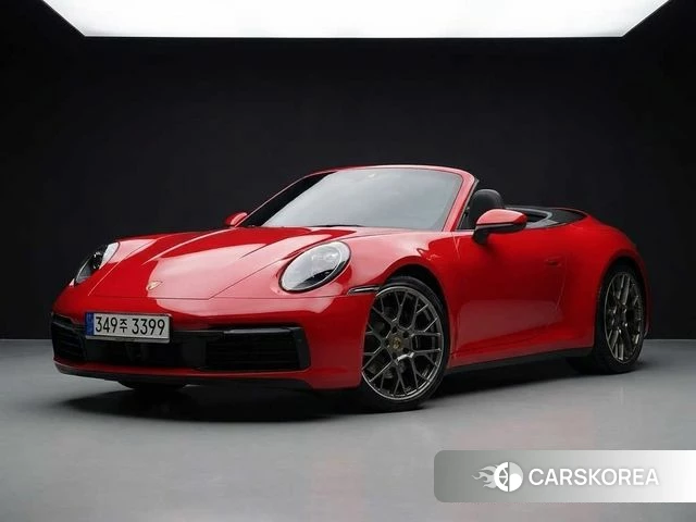 Porsche 911(992) 2024 Красный из Кореи