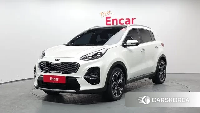 Kia Sportage The Bold 2021 Белый из Кореи