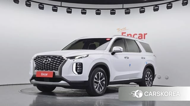 Hyundai Palisade 2021 Белый из Кореи