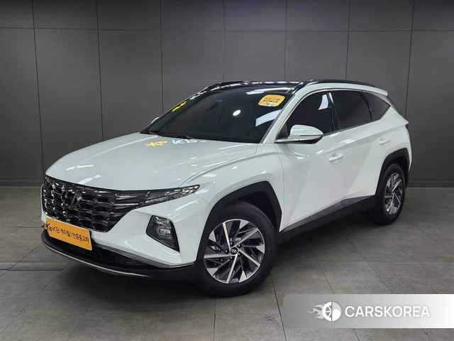 Hyundai Tucson Hybrid (NX4) 2023 Белый из Кореи