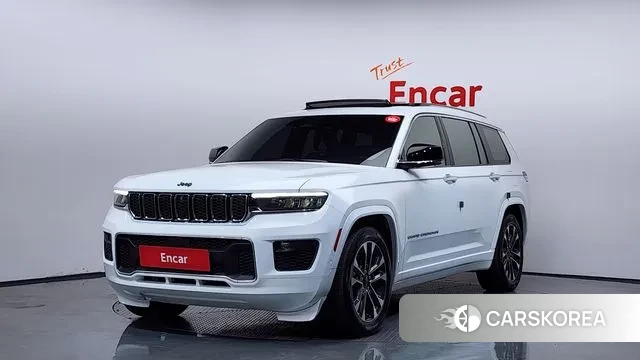 Jeep Grand Cherokee 2021 Белый из Кореи