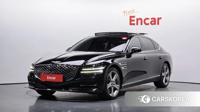 Genesis G80 (RG3) 2020 Черный из Кореи