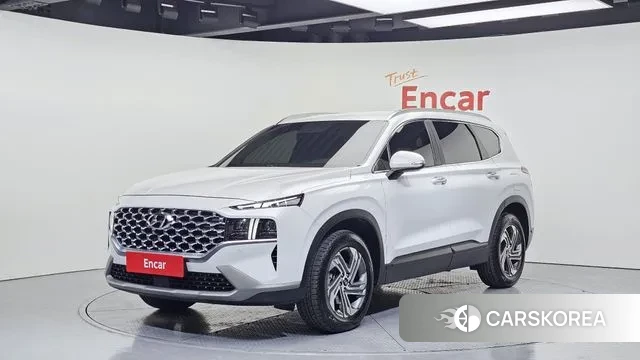 Hyundai The New Santa Fe 2021 Белый из Кореи