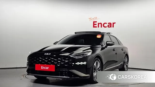 Kia K8 Hybrid 2023 Черный из Кореи