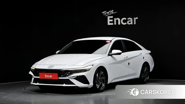 Hyundai The New Avante (CN7) 2023 Белый из Кореи