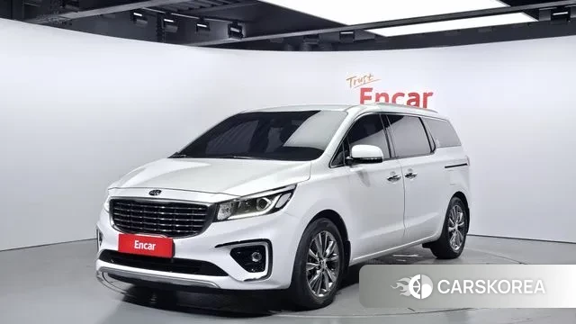 Kia The New Carnival 2020 Белый из Кореи