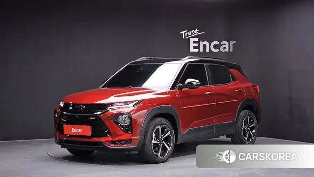 Chevrolet (GM Daewoo) Trailblazer 2021 Красный из Кореи